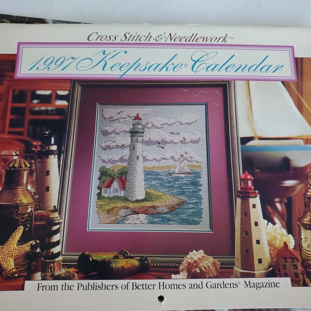 Vanessa Aunt Collection Vintage Calendar 1989 wtih Patterns misc lot of 4